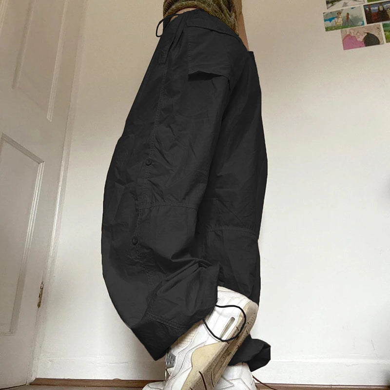 Low Rise Cargo Pants