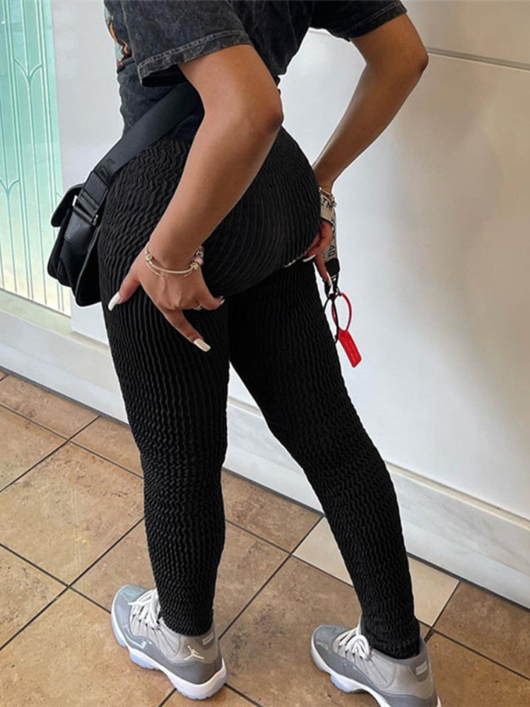 Skinny Y2K Knitted Pants