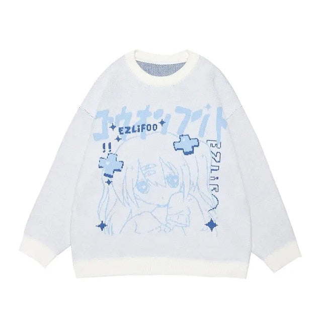 Oversized Y2K Harajuku Sweater