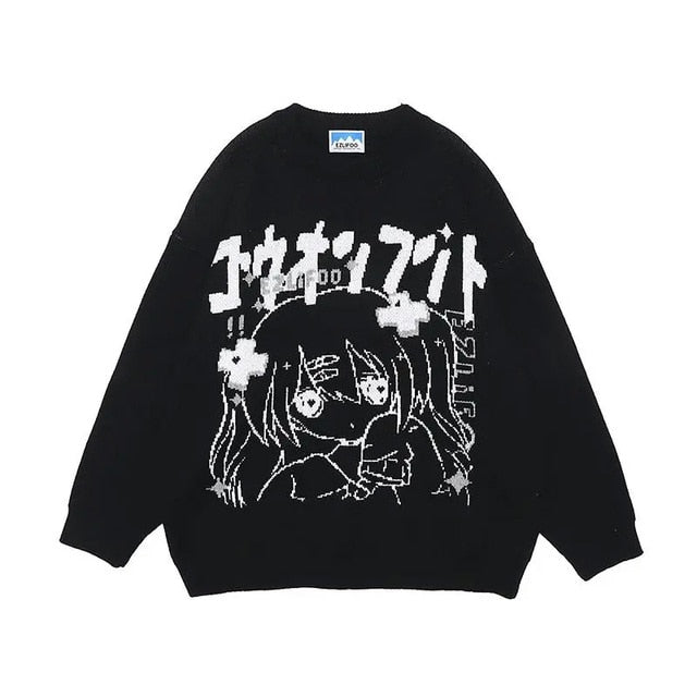 Oversized Y2K Harajuku Sweater