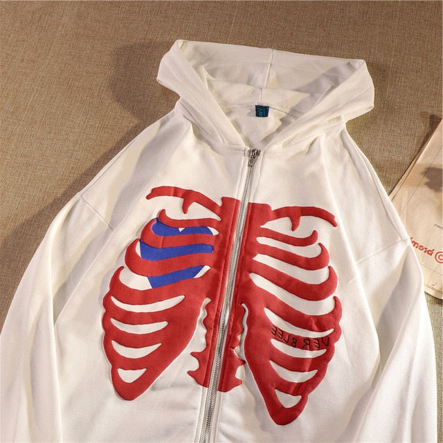 Y2K Skeleton Hoodies