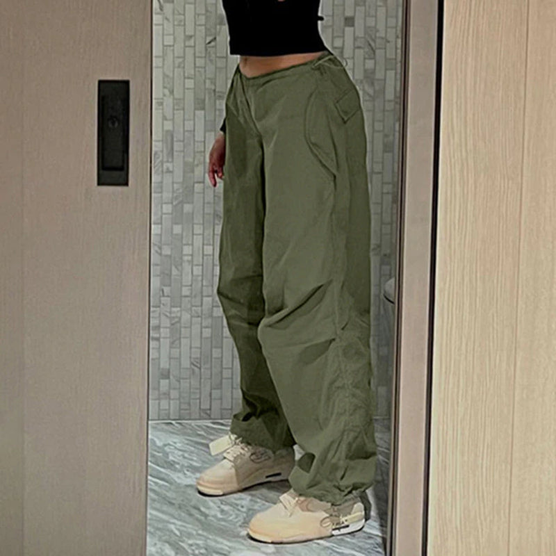 Low Rise Cargo Pants