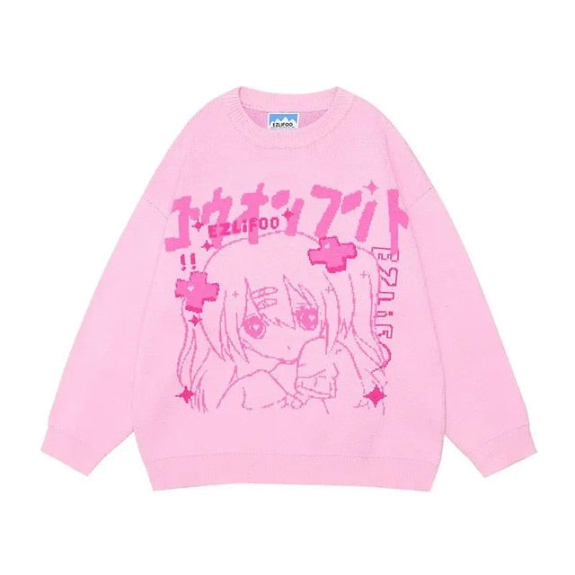  Oversized Y2K Harajuku Sweater