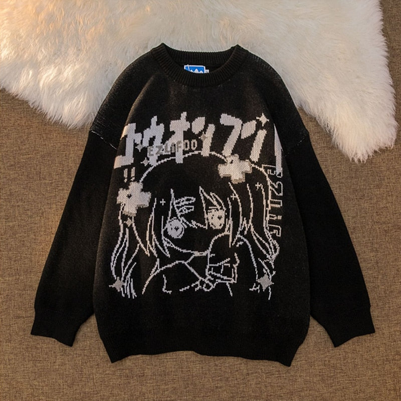  Oversized Y2K Harajuku Sweater